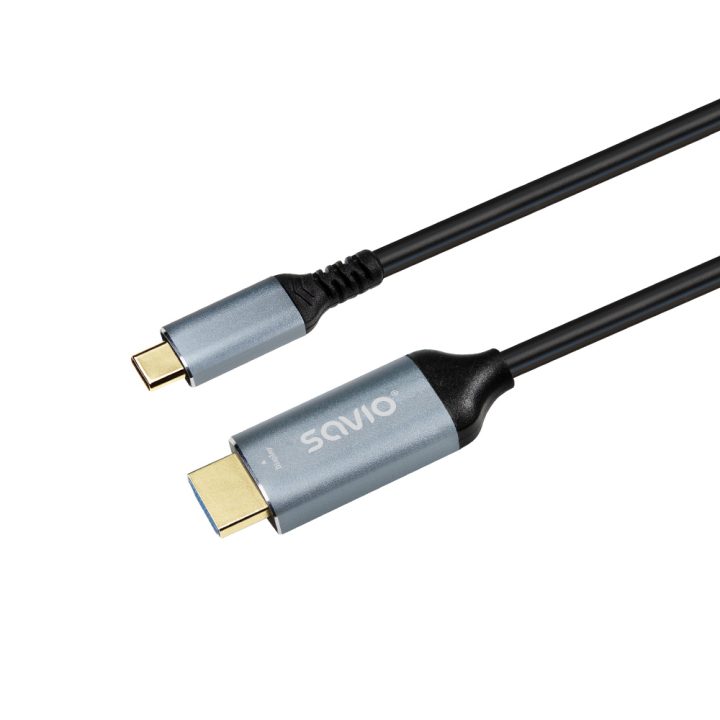 Cable USB-C a HDMI savio 2.0b cl-184