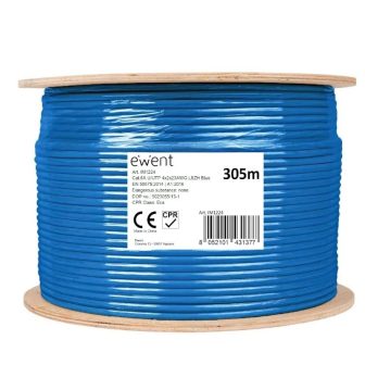 Ewent IM1224 Blue Network Cable 305 m Cat6a U/UTP (UTP) Around