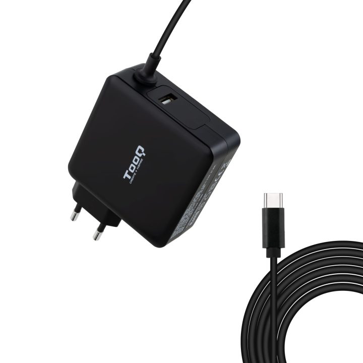 TooQ TQLC-USBC90PD Car Power Inverter Adapter 90 W Black
