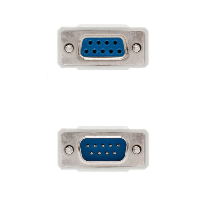 Nanocable 10.14.0506 cable de serie Beige 6 m DB9