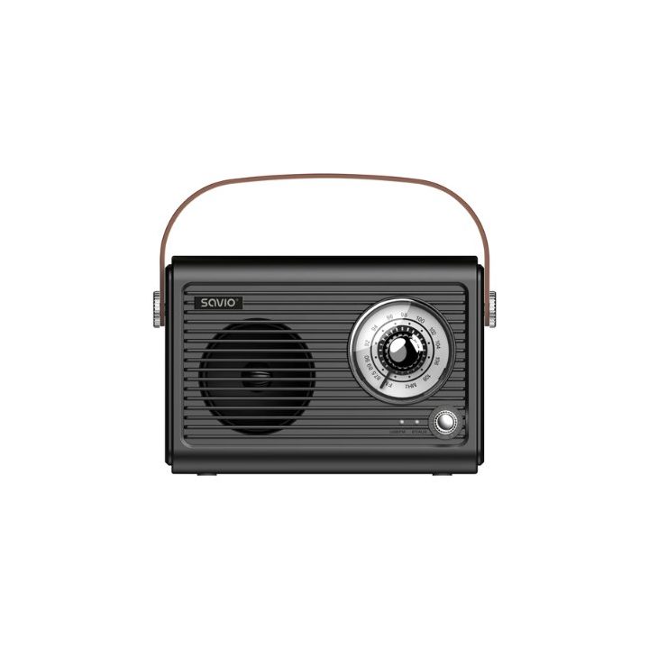 Savio RS-01 Portable Radio Black-Brown