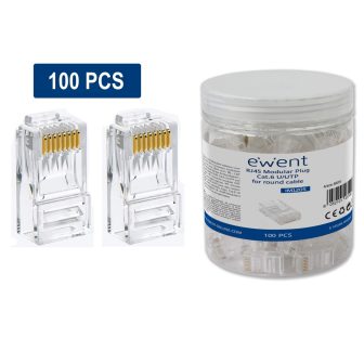 Ewent IM1205 conector RJ-45 Transparente