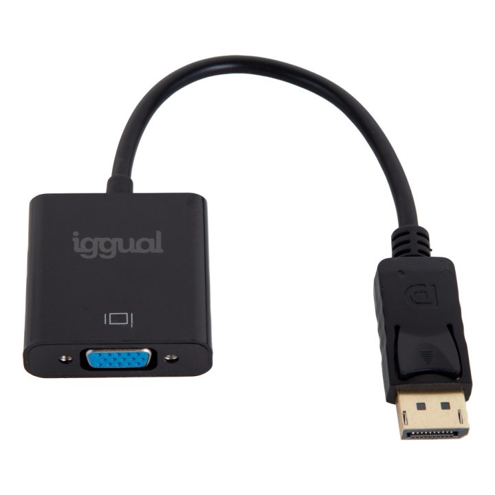 iggual Adaptador DisplayPort (M) a VGA (H)