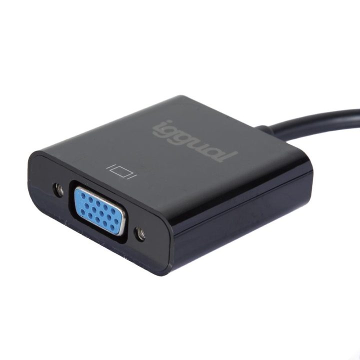 iggual Adaptador DisplayPort (M) para VGA (H)
