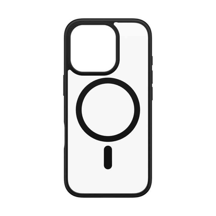 PanzerGlass ® HardCase Transparent w. Black MagSafe & Frame iPhone 16…