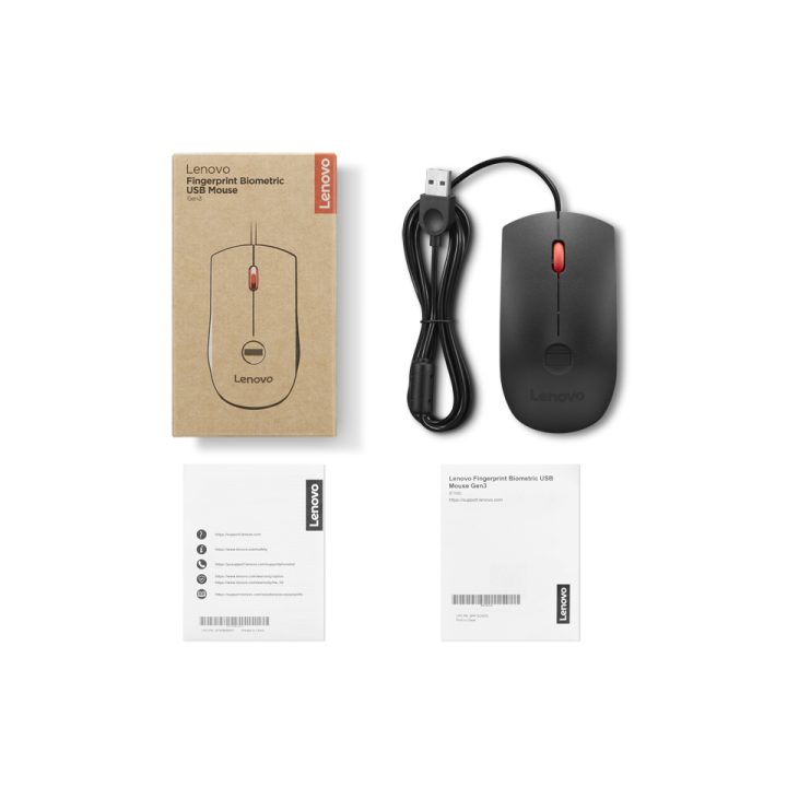 Lenovo 4Y51S24029 rato Escritório Ambidestro USB tipo A Óptico 2000…