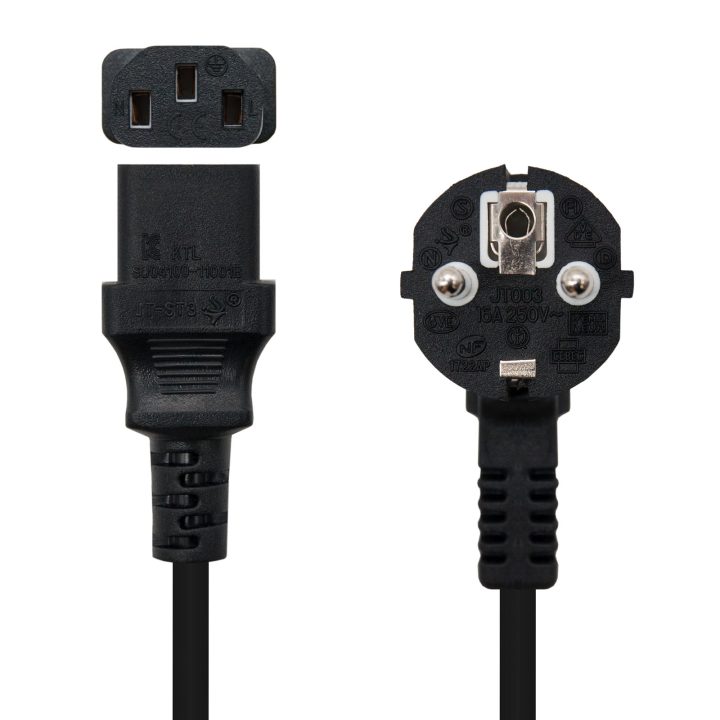 Nanocable CABLE ALIM CPU CEE7/M-C13/H 1.5 M