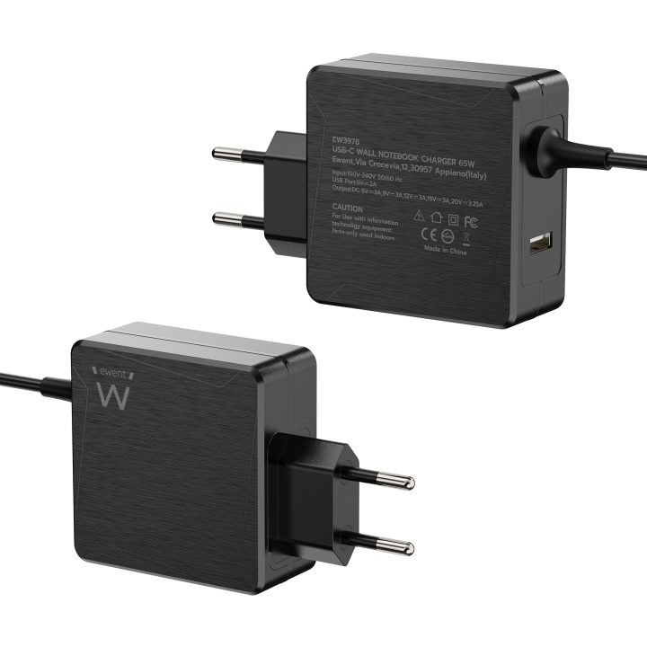 Ewent EW3978 carregador de dispositivos móveis Portátil Preto…