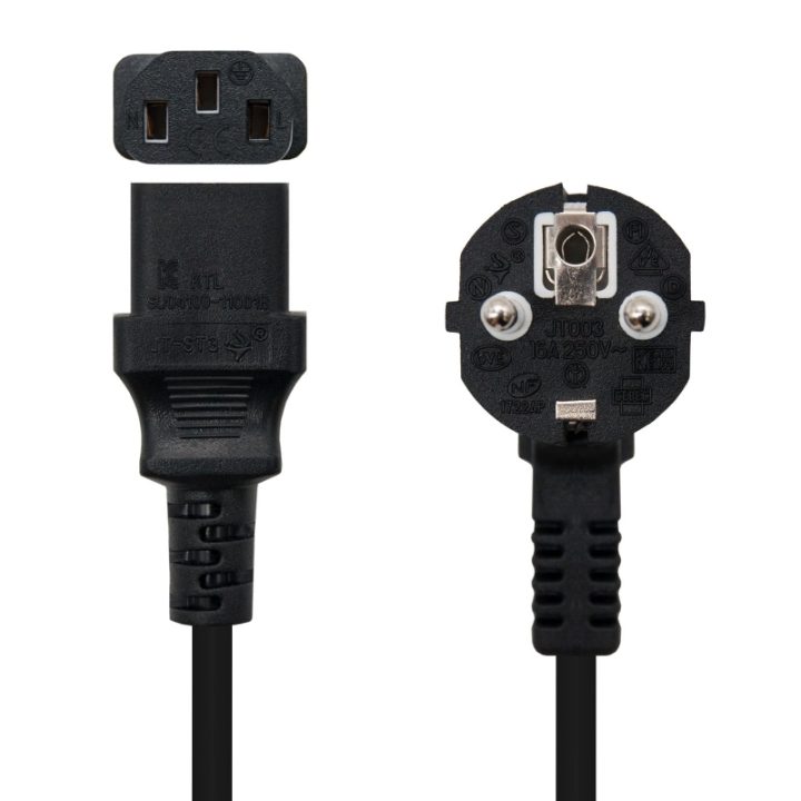 Nanocable CPU Power Cable CEE7/M-C13/H 1.5 M