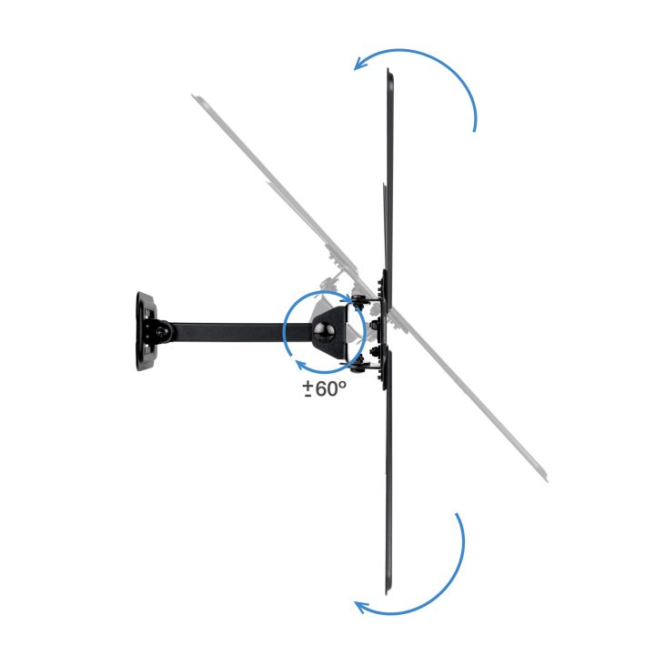 TooQ LP1355TN-B TV Wall Mount 55" Black