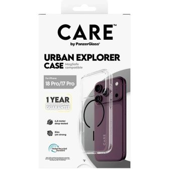 PanzerGlass CARE™ by ® Urban Explorer Case Transparent w. Black…