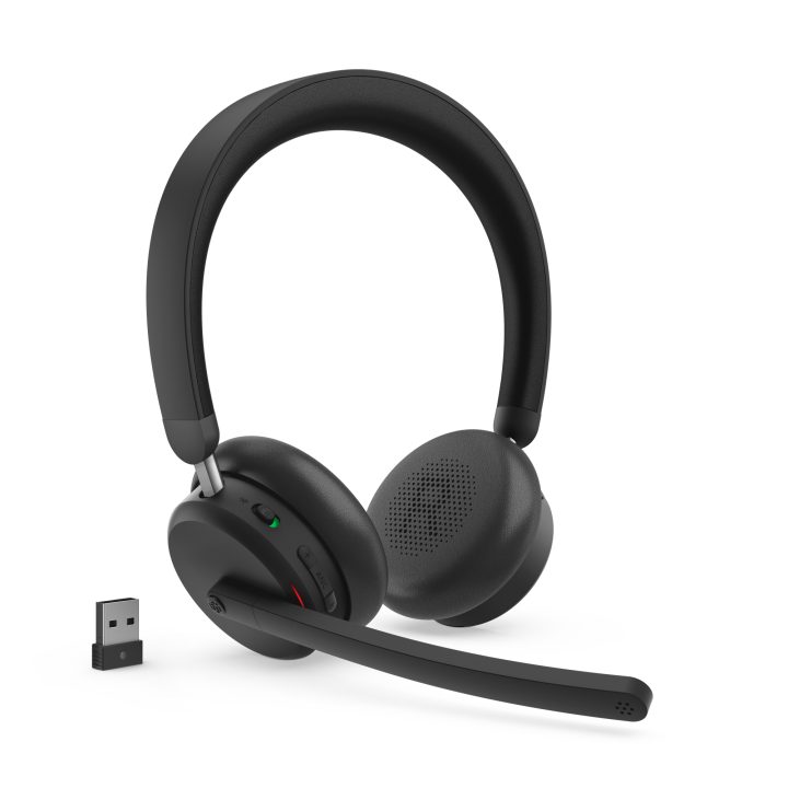 Lenovo ANC Headset 6550 Wireless Over-Ear Headphones Office/Call…