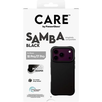 PanzerGlass CARE™ by ® Samba Case Black w. MagSafe iPhone 18 Pro | 17…