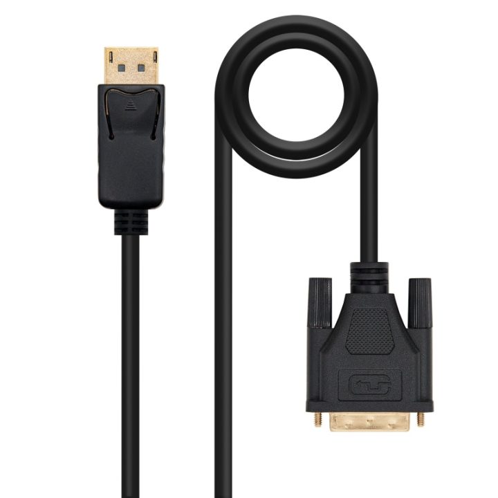 Nanocable Cabo conversor DISPLAYPORT para DVI, DP/M - DVI/M, Preto…