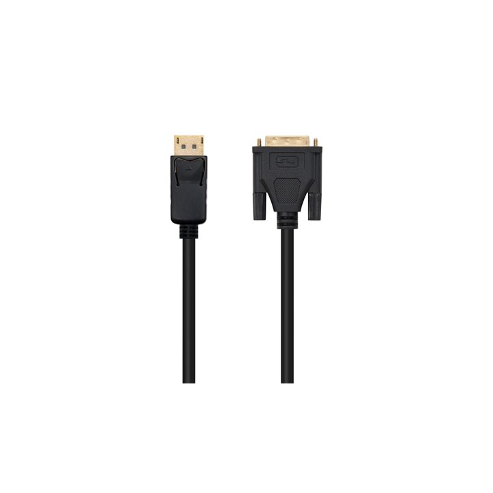 Nanocable DisplayPort to DVI Converter Cable, DP/M - DVI/M, Black…
