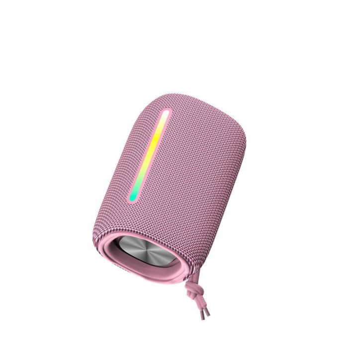Forever BS-10 Bluetooth Speaker with LED, Pink