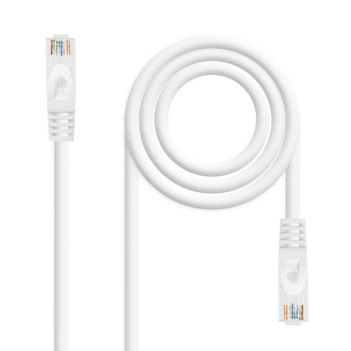 Nanocable RJ45 Patch Cable LSZH Cat.6A UTP AWG24, White, 3.0m