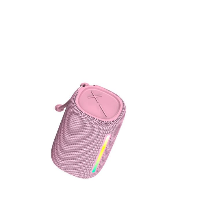Coluna Bluetooth Forever bs-10 LED cor rosa