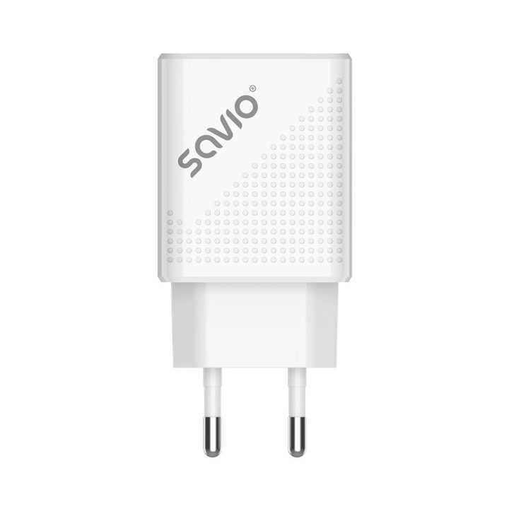 Savio LA-05 Dual 18W USB 3.0 Wall Charger + Cable (SAVLA-05)