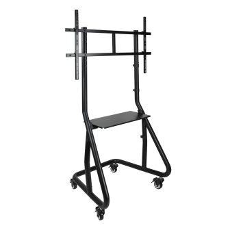 TooQ FS20200M-B Suporte de chão com rodas/pés para ecrãs de 60" - 105"