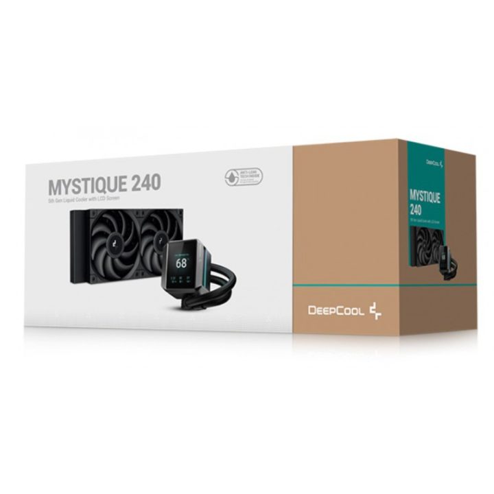 Kit refrigeracion liquida Deepcool mystique 240 display 2.8 pulgadas…