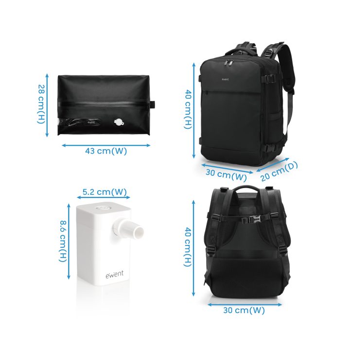 Ewent EW2540 mochila Mochila casual Preto Oxford, Poliéster, Cloreto…
