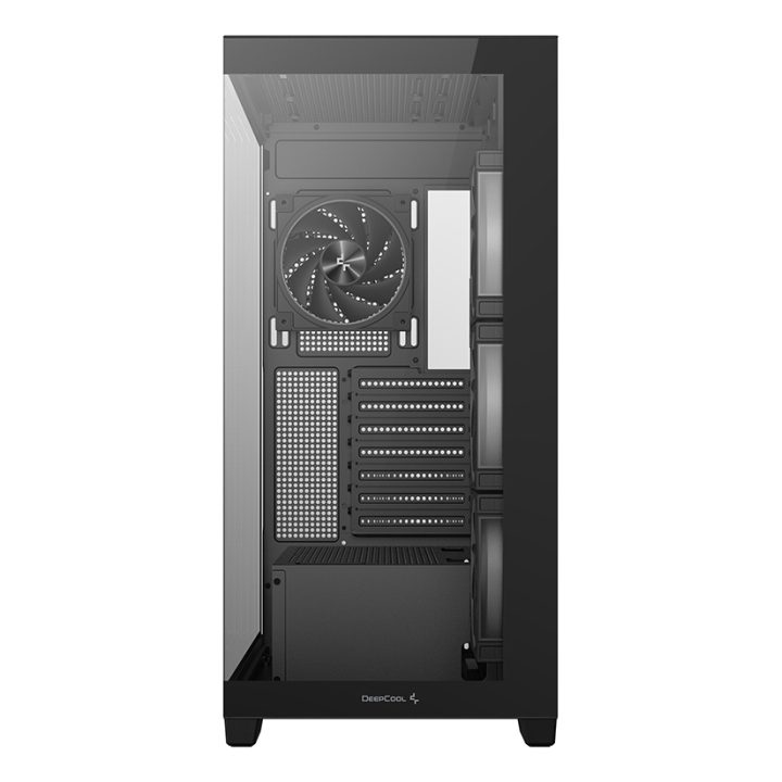 Deepcool CG580V2 Tempered Glass Black ATX Gaming PC Case…