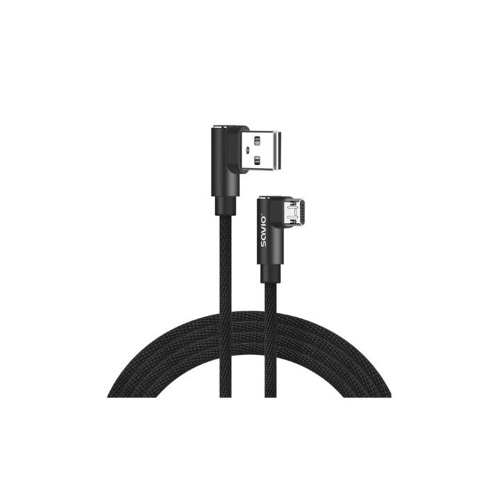 Cabo reversível USB Micro a USB-A 2m CL-162