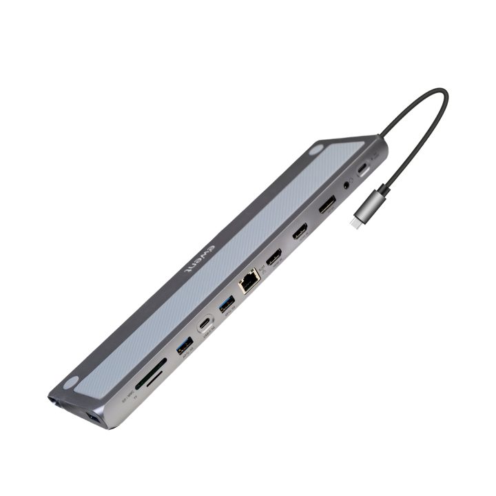 Ewent EW1150 Laptop Docking Station and Port Replicator Wired USB 3.2…