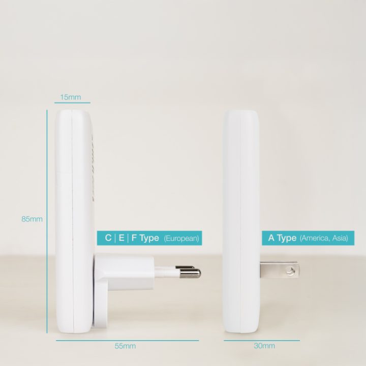 TooQ Cargador de viaje Tipo C y Tipo A, GaN 65W, USB-C/PD + USB-A/QC…