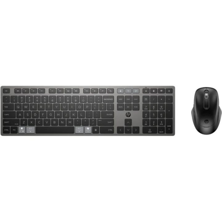 HP Conjunto de teclado e rato sem fios recarregáveis multidispositivo…