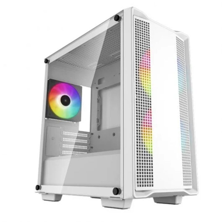 Deepcool CC360 White m-ATX Gaming PC Case 1 x USB 3.0 1 x USB 2.0 3 x…