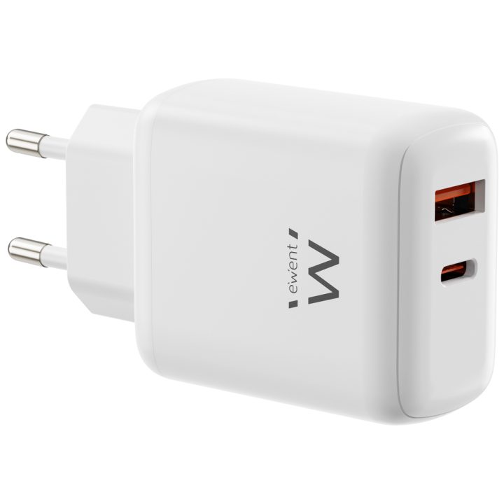 Ewent EW1329 cargador de dispositivo móvil Universal Blanco Corriente…