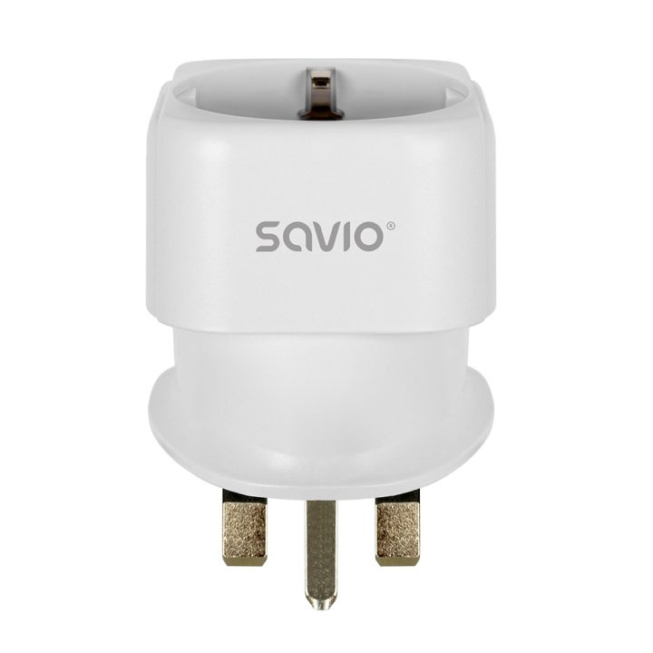 Spain to UK Travel Plug Adapter Savio AP-04 (SAVAP-04)