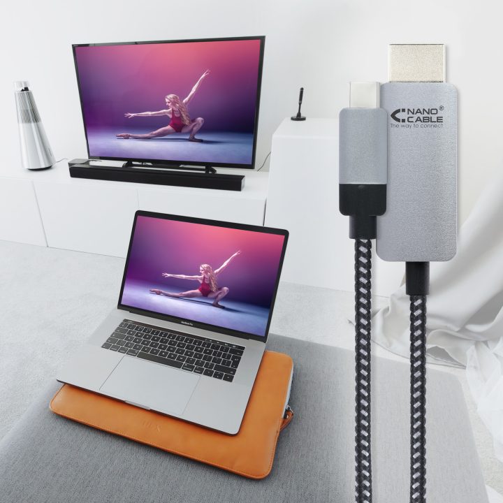 Nanocable 10.15.5103 Video Cable Adapter 3 m USB Type-C HDMI…