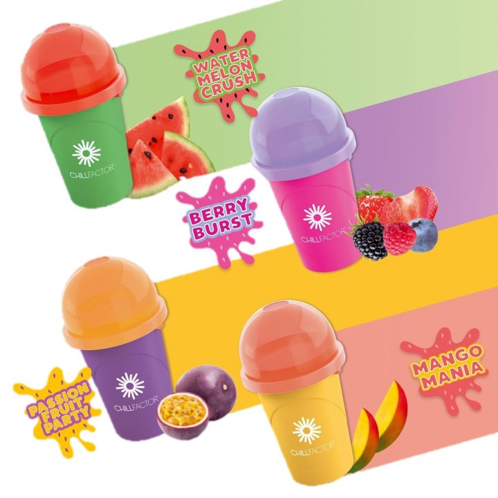 Copo para raspadinha ChillFactor Bandai vermelho, 1 unidade aleatória…
