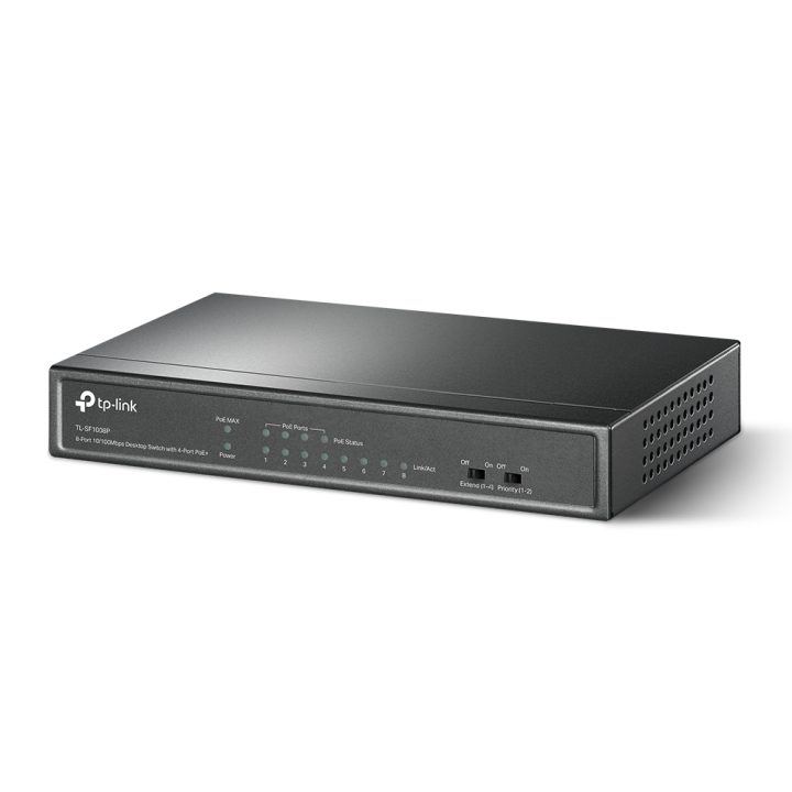 TP-Link TL-SF1008P No administrado Fast Ethernet (10/100) Energía…