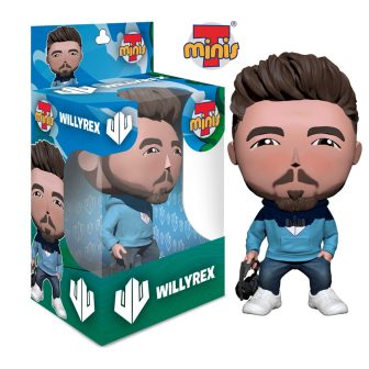 Figura de coleção do youtuber Willyrex da Tminis