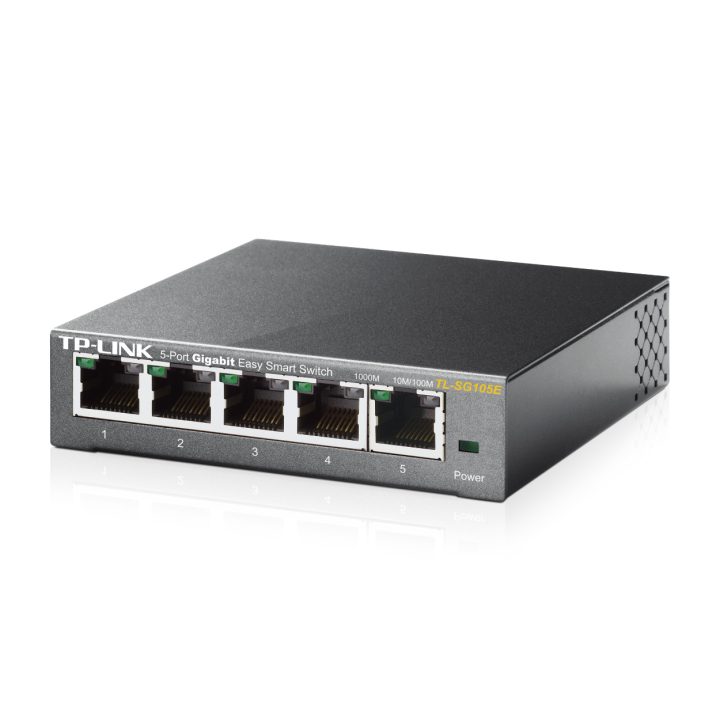 TP-Link TL-SG105E Gestionado L2 Gigabit Ethernet (10/100/1000) Negro