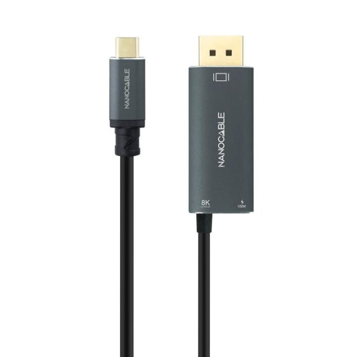 Nanocable 10.15.5012 Video Cable Adapter 1.8 m USB Type-C DisplayPort…
