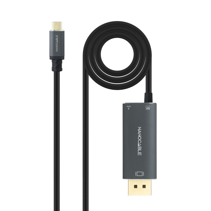 Nanocable 10.15.5012 Video Cable Adapter 1.8 m USB Type-C DisplayPort…