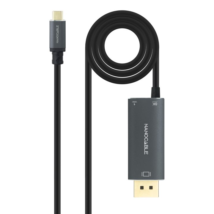Nanocable 10.15.5012 Video Cable Adapter 1.8 m USB Type-C DisplayPort…