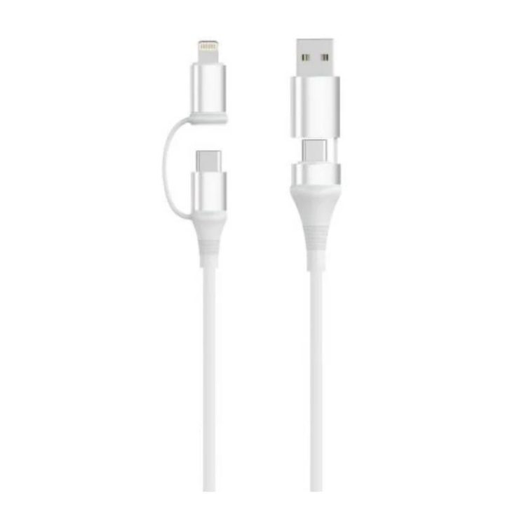 Ewent EC1076 USB Cable USB 2.0 2 m USB A/USB C USB C/Lightning 0.48…