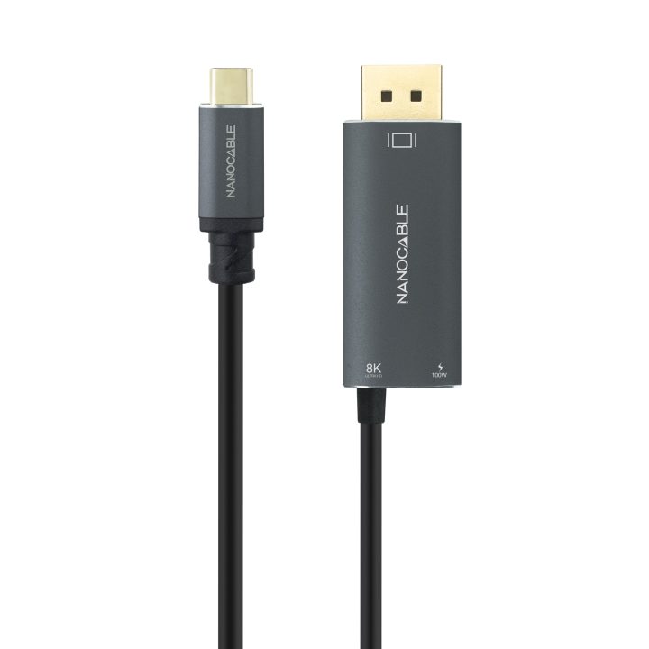 Nanocable 10.15.5012 Video Cable Adapter 1.8 m USB Type-C DisplayPort…