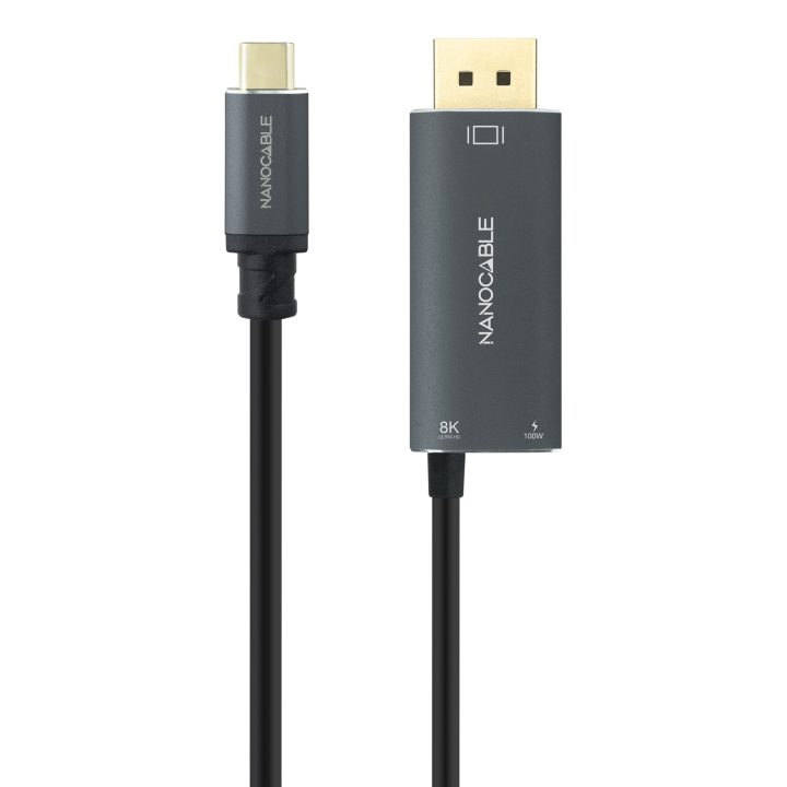 Nanocable 10.15.5012 Video Cable Adapter 1.8 m USB Type-C DisplayPort…