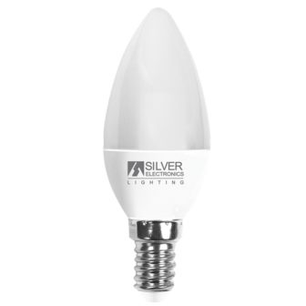 Silver Electronic Decorative LED Bulb Candle 7W 70W-E14-5000K-620…