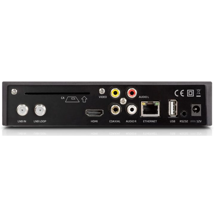 Receptor satelite de sobremesa engel RS8100Y-full HD-pvr-lector…