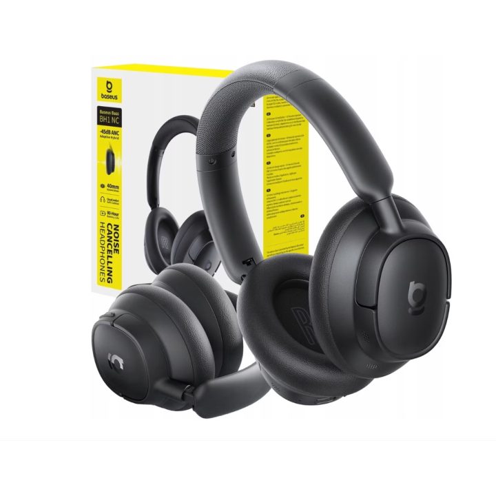 Os-Baseus bass BH1 nc wireless noise cancelling headphones cosmic…