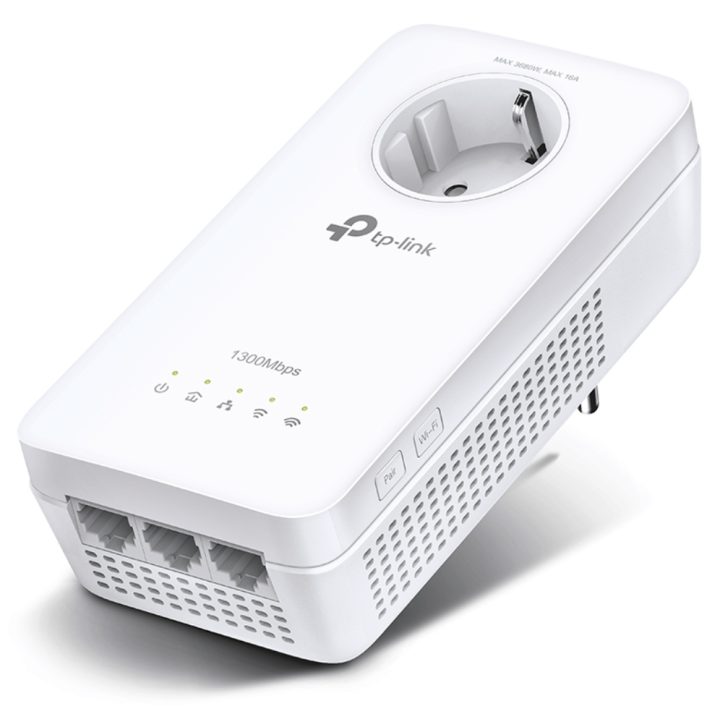 TP-Link TL-WPA8631P adaptador de rede PowerLine 300 Mbit/s Ethernet…