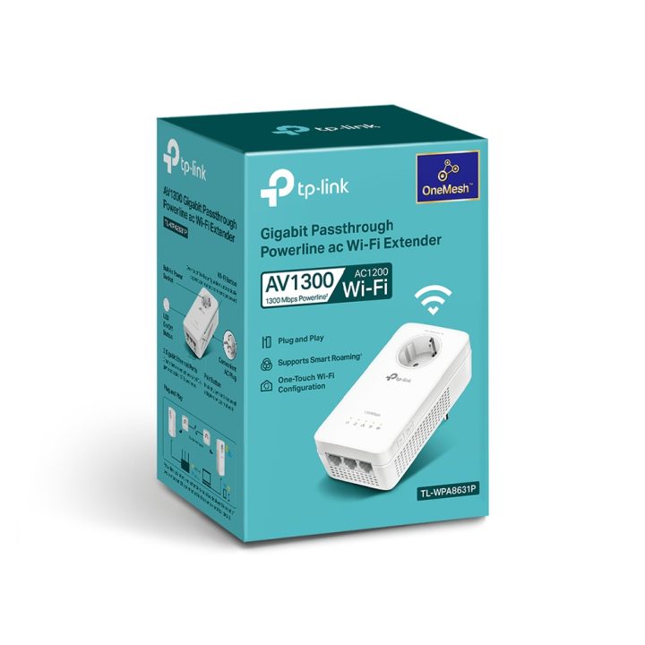 TP-Link TL-WPA8631P adaptador de red PowerLine 300 Mbit/s Ethernet…